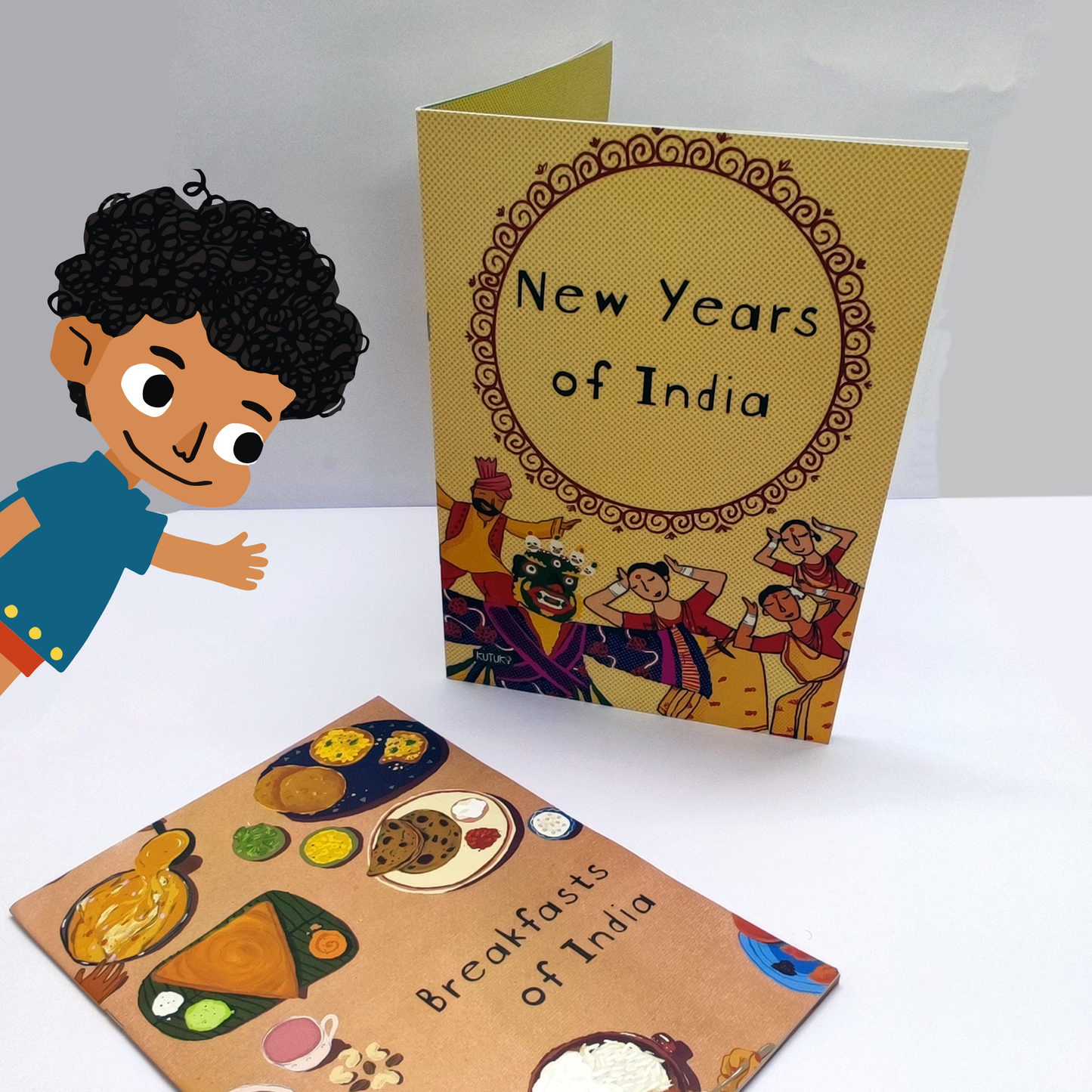 2 Books - Breakfasts & New Years of India