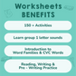 Phonics Worksheets - Nursery