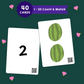 Flashcards - 1-20 Count and Match (40 Cards)
