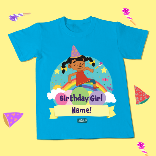 Birthday Girl T-shirt (PERSONALIZED)