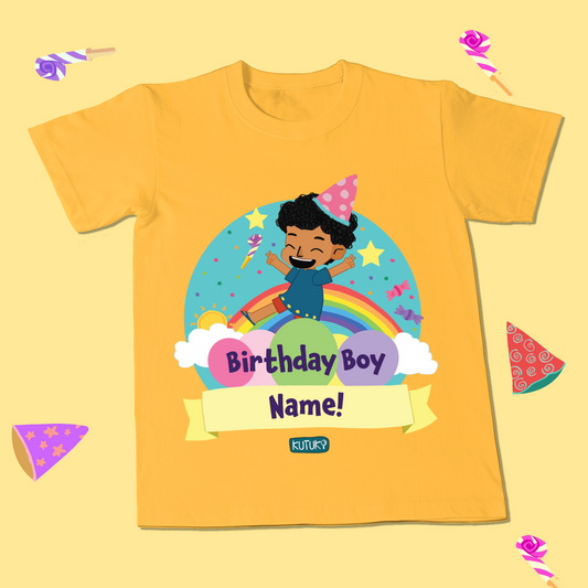 Birthday Boy T-shirt (PERSONALIZED)