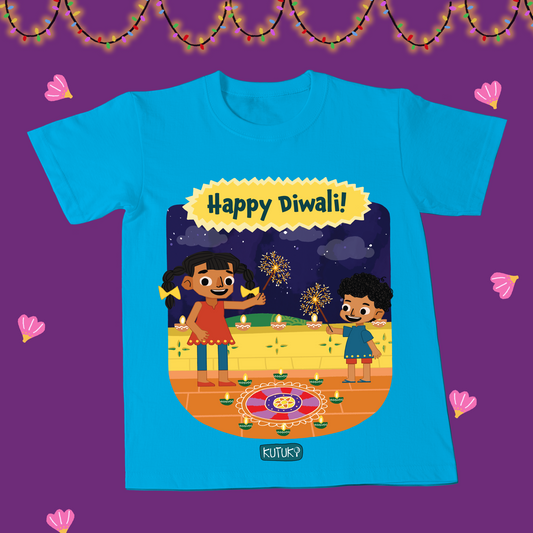 Happy Diwali - Kids Festive T-shirt