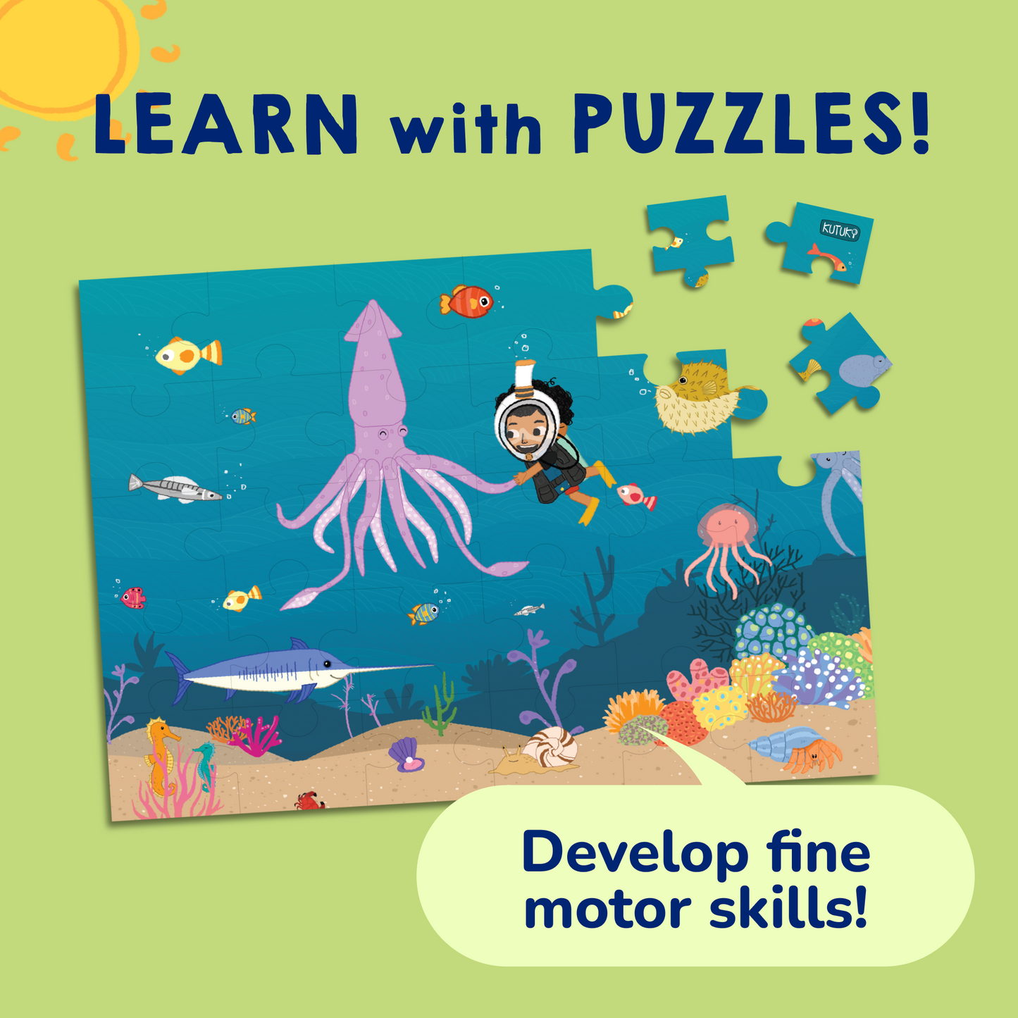 Kutu’s Underwater Adventure Puzzle