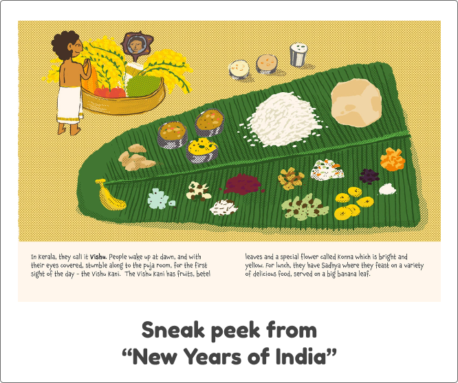 New Years of India - Picture Book