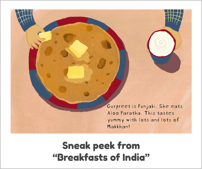 Breakfasts of India - Picture Book