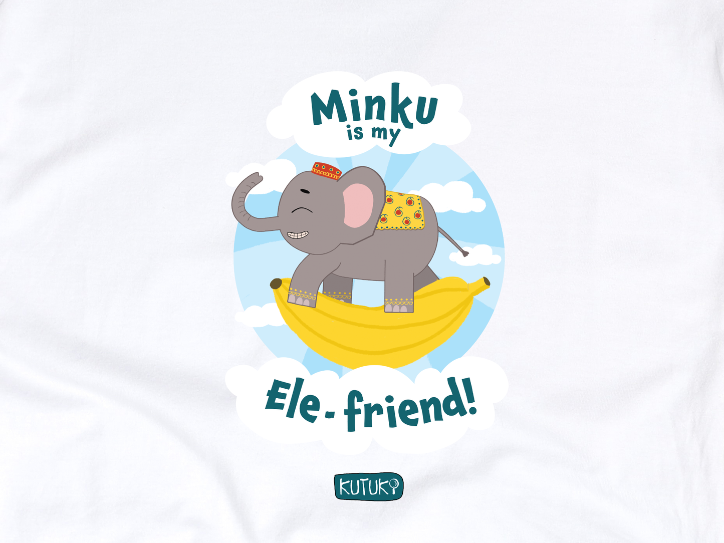 Kids T Shirt - Minku is my Ele-friend
